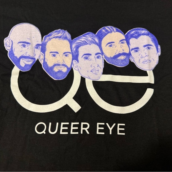 Queer Eye Other - Queer Eye Five Cast Member Black Graphic Tee